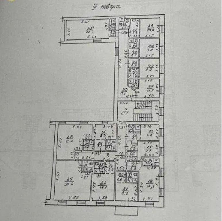 План этажа гостиницы